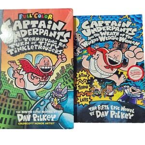 Captain Underpants book Bundle